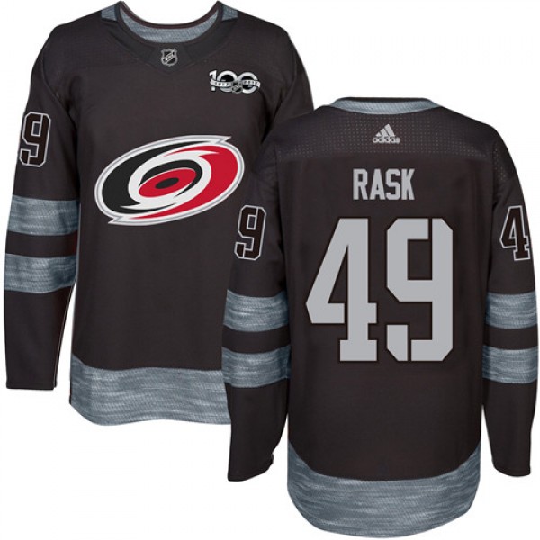 Adidas Carolina Hurricanes #49 Victor Rask Black 1...