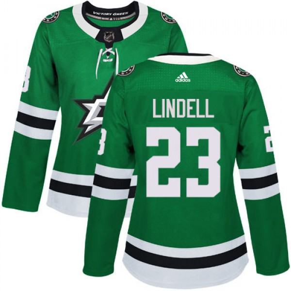 Adidas Dallas Stars #23 Esa Lindell Green Home Aut...