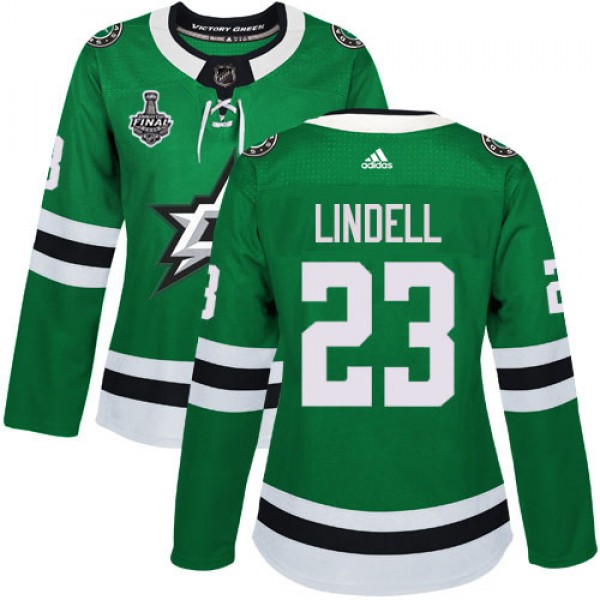 Adidas Dallas Stars #23 Esa Lindell Green Home Aut...