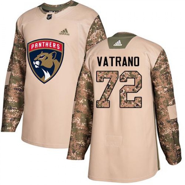 Adidas Florida Panthers #72 Frank Vatrano Camo Aut...