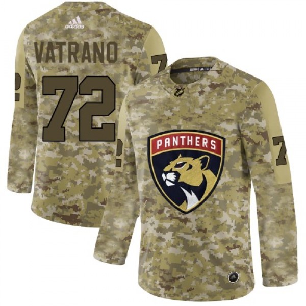 Adidas Florida Panthers #72 Frank Vatrano Camo Aut...