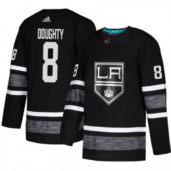 Adidas Los Angeles Kings #8 Drew Doughty Black Aut...