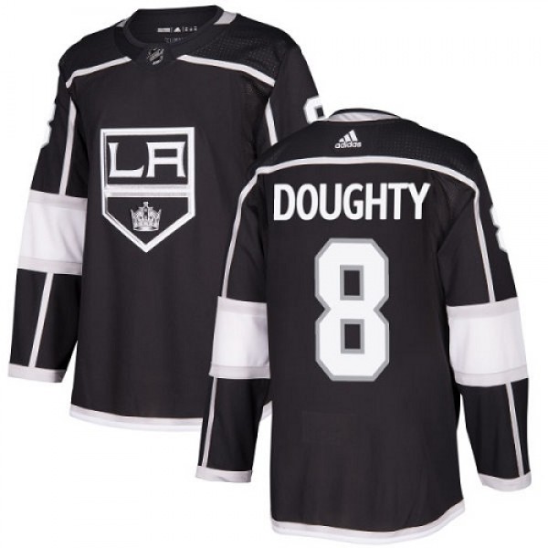 Adidas Los Angeles Kings #8 Drew Doughty Black Hom...