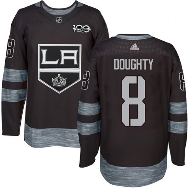 Adidas Los Angeles Kings #8 Drew Doughty Black 191...