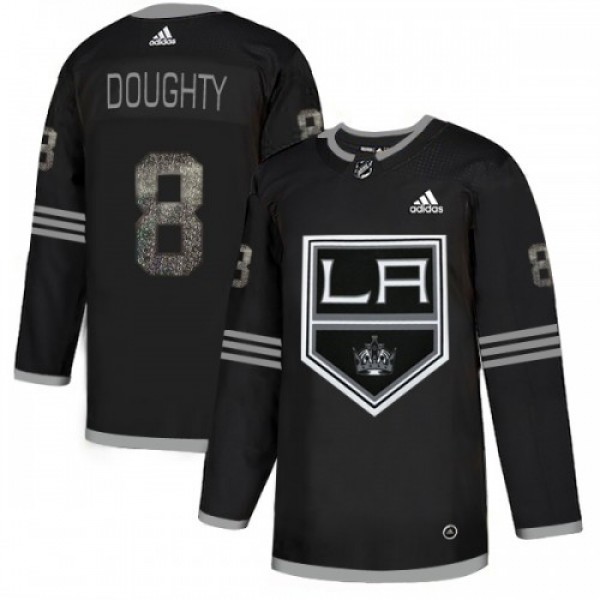 Adidas Los Angeles Kings #8 Drew Doughty Black Aut...