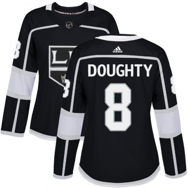 Adidas Los Angeles Kings #8 Drew Doughty Black Hom...