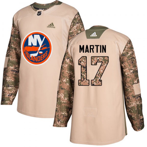 Adidas New York Islanders #17 Matt Martin Camo Aut...