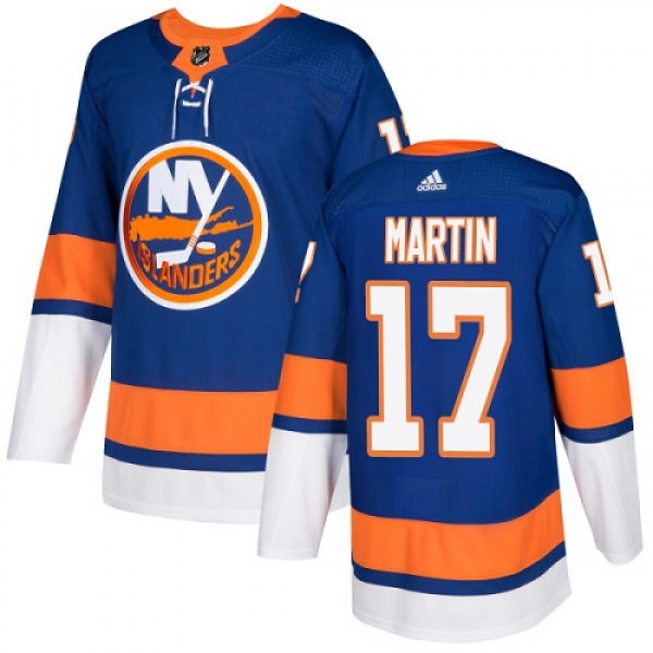 Adidas New York Islanders #17 Matt Martin Royal Bl...