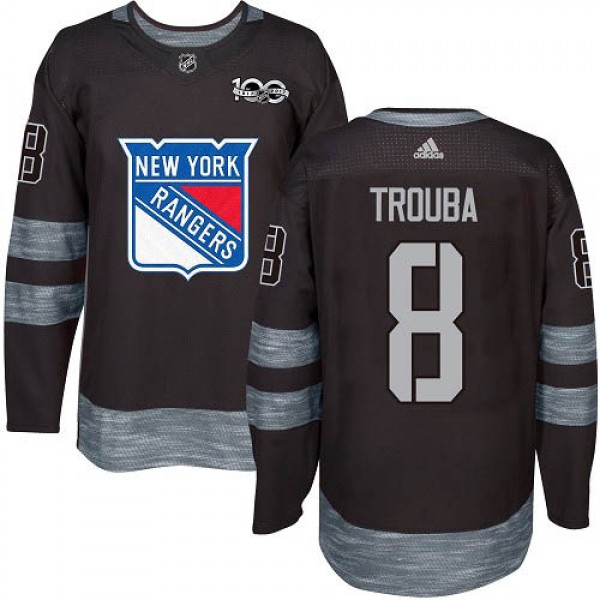 Adidas New York Rangers #8 Jacob Trouba Black 1917...