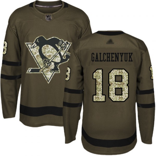 Adidas Pittsburgh Penguins #18 Alex Galchenyuk Gre...