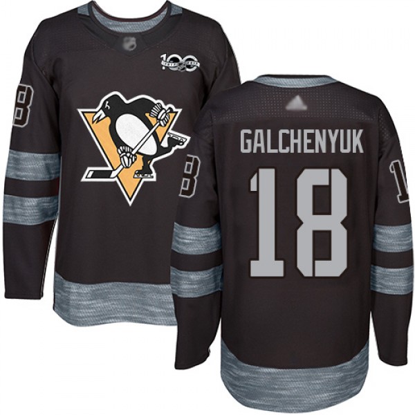 Adidas Pittsburgh Penguins #18 Alex Galchenyuk Bla...