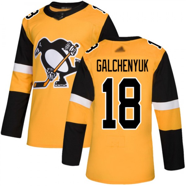 Adidas Pittsburgh Penguins #18 Alex Galchenyuk Gol...