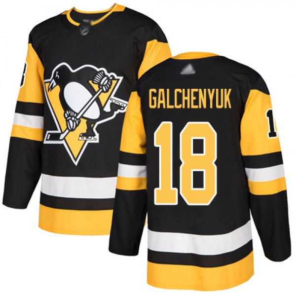 Adidas Pittsburgh Penguins #18 Alex Galchenyuk Bla...