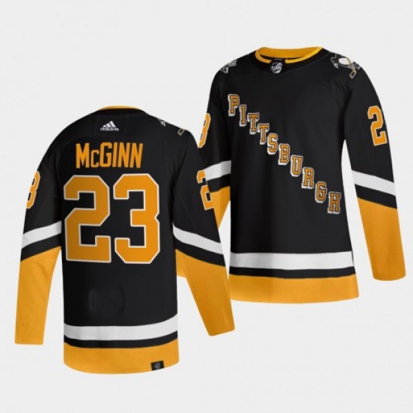 Adidas Pittsburgh Penguins #23 Brock McGinn Men�...