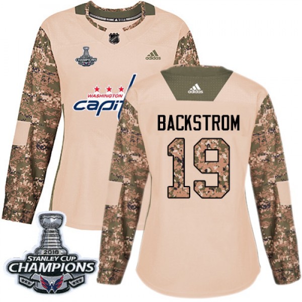 Adidas Washington Capitals #19 Nicklas Backstrom C...