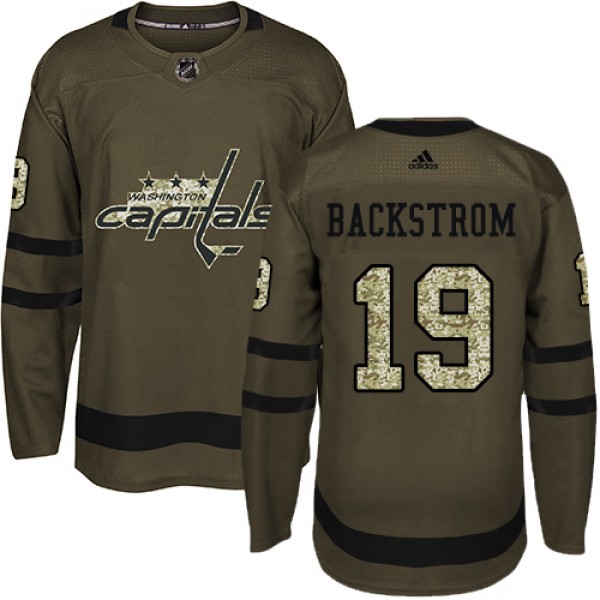 Adidas Washington Capitals #19 Nicklas Backstrom G...