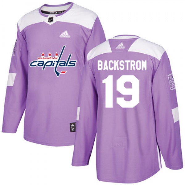 Adidas Washington Capitals #19 Nicklas Backstrom P...