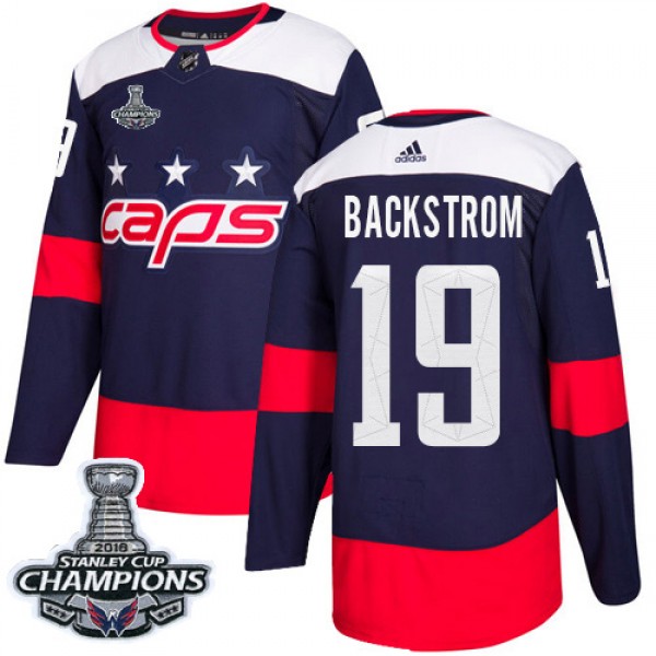 Adidas Washington Capitals #19 Nicklas Backstrom N...