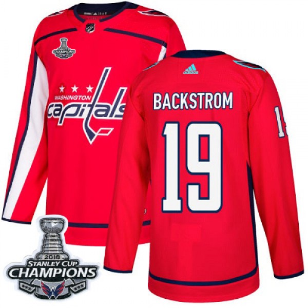 Adidas Washington Capitals #19 Nicklas Backstrom R...