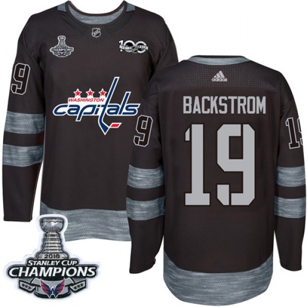 Adidas Washington Capitals #19 Nicklas Backstrom B...